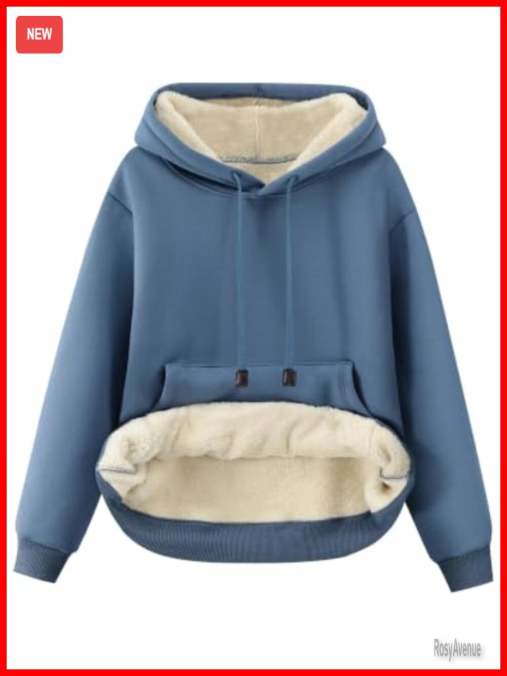 Women's Sherpa Fleece Lined Hoodie Warm Winter Sweatshirt